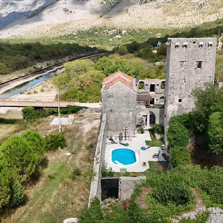 Bilja Historic Stone Castle Villa Trebinje
